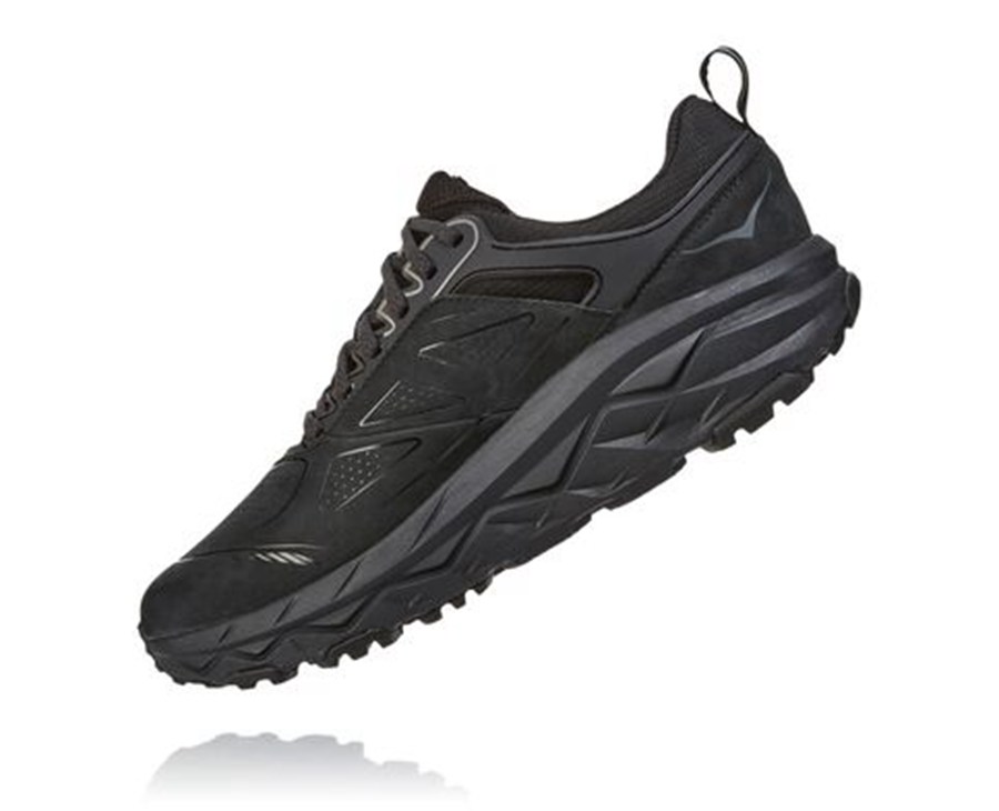 Tenis Trail Hoka One One Masculino Pretas - Challenger Baixo Gore-Tex - 401-OFARHW